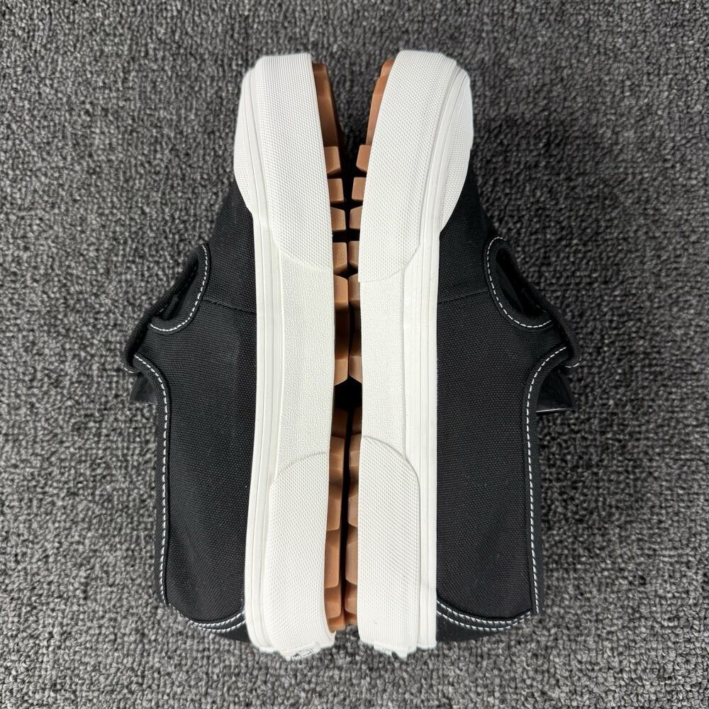 Vans Style 93 Mary Jane Sneakers Shoes Buckle Black White Canvas Womens 6.5 - Picture 6 of 8